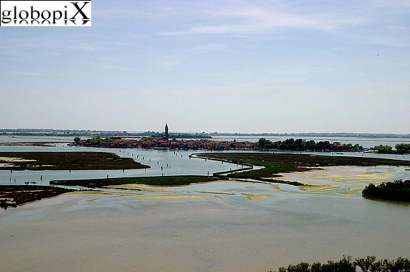 Laguna di Venezia - Vista dal campanile di S. Maria Assunta